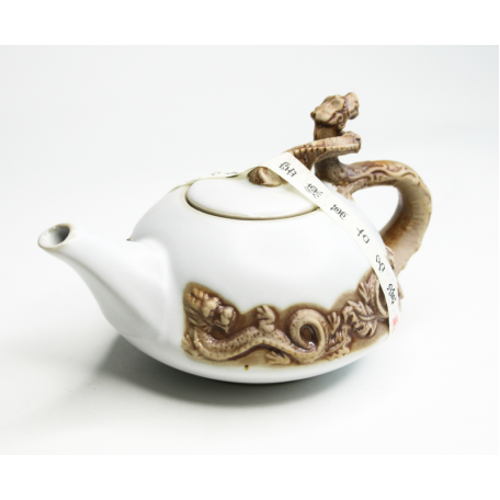 Керамический чайник, 150 мл. Два дракона.